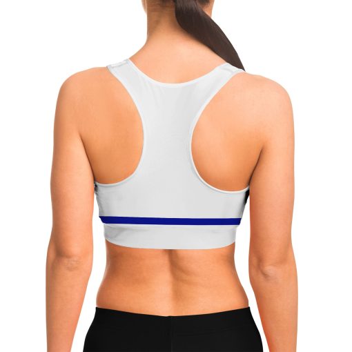 Gearhumans 3D S.W R2 D2 Custom Sport Bra - Image 6