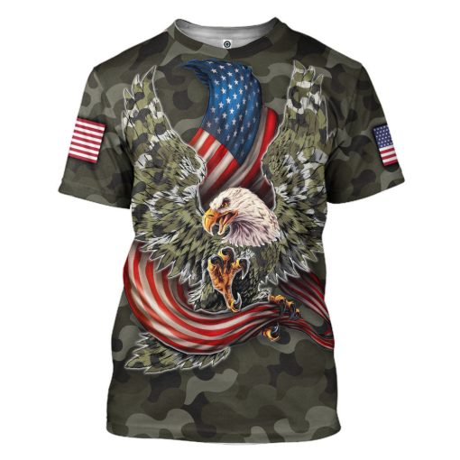 Gearhumans 3D Memorial Day I Am A Grumpy Veteran I Served I Sacrificed Custom Tshirt Hoodie Apparel