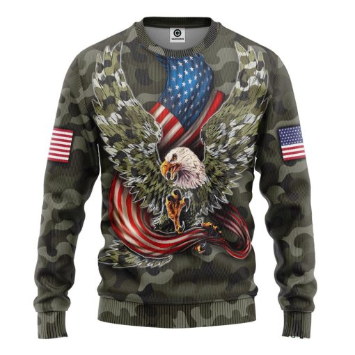 Gearhumans 3D Memorial Day I Am A Grumpy Veteran I Served I Sacrificed Custom Tshirt Hoodie Apparel