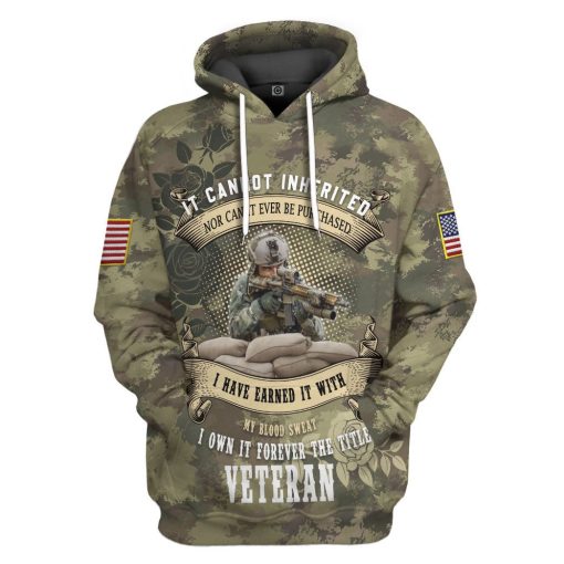 Gearhumans 3D Memorial Day It Cannot Be Inherited Custom Tshirt Hoodie Apparel