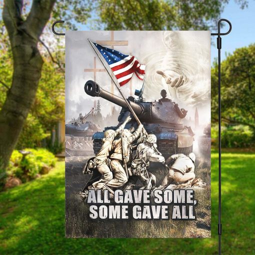 Gearhumans 3D Memorial Day All Gave Some Veteran Custom Flag - Image 3