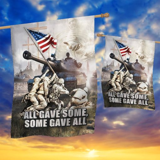 Gearhumans 3D Memorial Day All Gave Some Veteran Custom Flag - Image 5