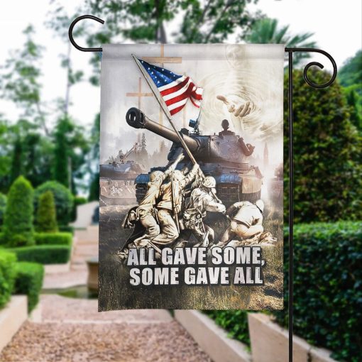 Gearhumans 3D Memorial Day All Gave Some Veteran Custom Flag - Image 6
