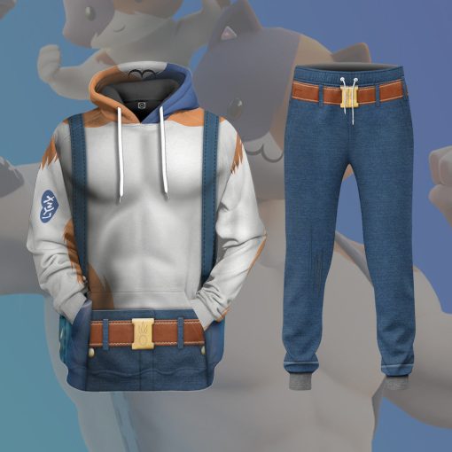 Gearhumans 3D FN Meowscles Custom Sweatpants - Image 4