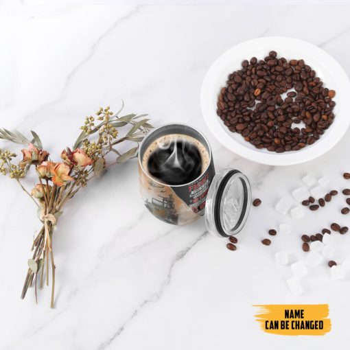 Gearhumans 3D Veterans Army Gift Memorial Day Custom Name Tumbler