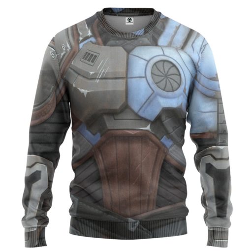 Gearhumans 3D FN The Foundation Custom Tshirt Hoodie Apparel - Image 3