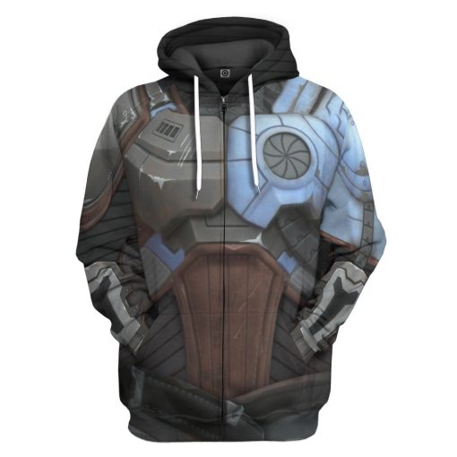Gearhumans 3D FN The Foundation Custom Tshirt Hoodie Apparel - Image 7