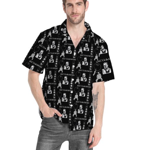 Gearhumans 3D The Big Lebowski Custom Hawaiian Shirt - Image 4