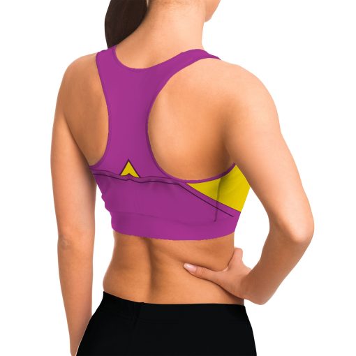 Gearhumans 3D Mario Wario Custom Sport Bra - Image 8