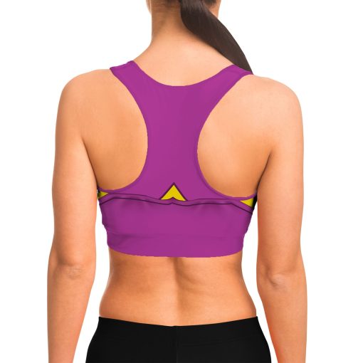 Gearhumans 3D Mario Wario Custom Sport Bra - Image 6
