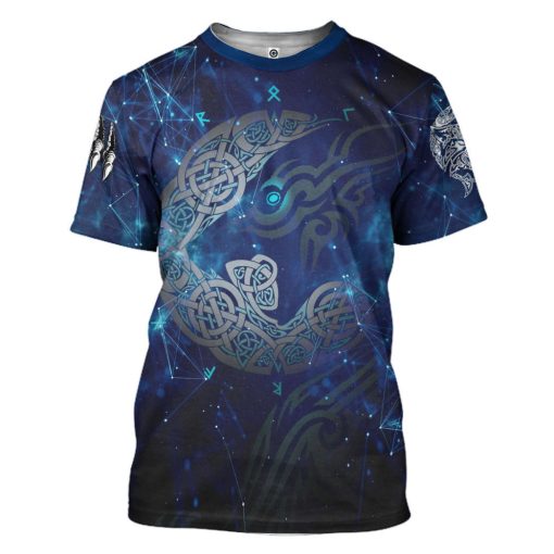 Gearhumans 3D Viking Tattoo Custom Tshirt Hoodie Apparel - Image 3