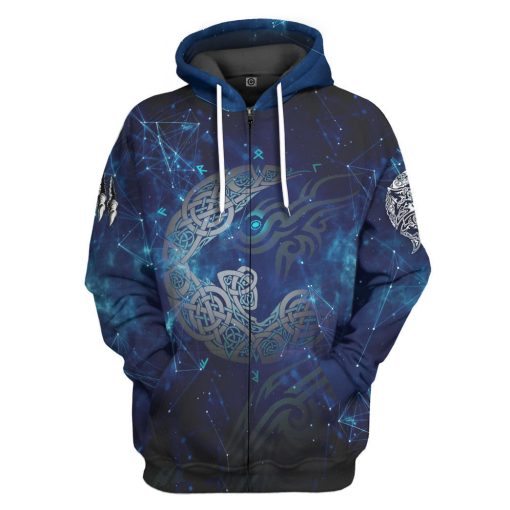 Gearhumans 3D Viking Tattoo Custom Tshirt Hoodie Apparel - Image 4