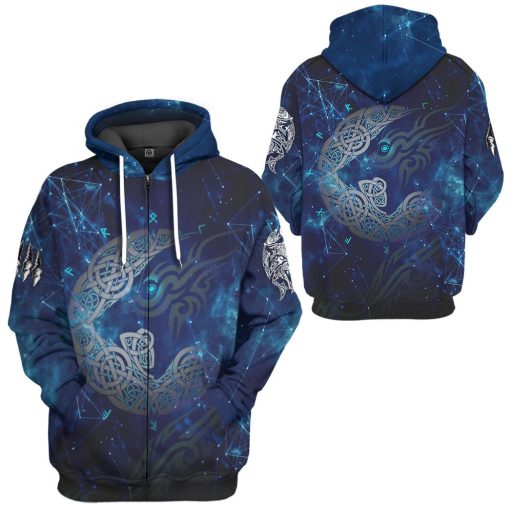 Gearhumans 3D Viking Tattoo Custom Tshirt Hoodie Apparel - Image 8