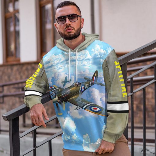Gearhumans 3D Spitfire Custom Tshirt Hoodie Apparel