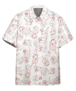 Gearhumans 3D Rick & Morty Cat Custom Hawaiian Shirt