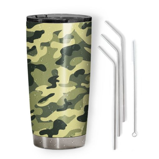 Gearhumans 3D Army Daughter Fathers Day Custom Tumbler - Image 2