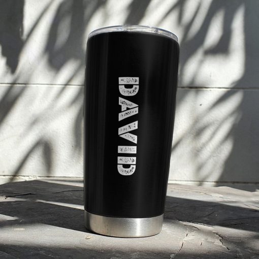 Gearhumans 3D Proud To Be A Veterans Daughter Fathers Day Custom Name Tumbler - Image 6