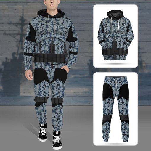 Gearhumans 3D Stormstrooper x US Air Force Custom Sweatpants