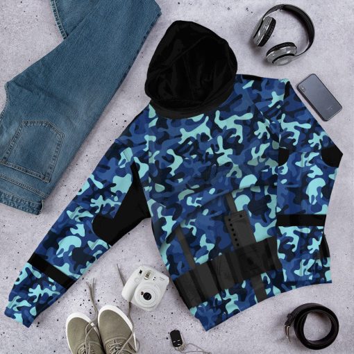 Gearhumans 3D Stormstrooper x US Navy Custom Hoodie Tshirt Apparel