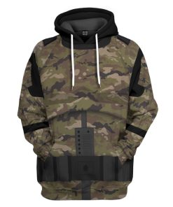 Gearhumans 3D Stormstrooper x US Army Custom Hoodie Tshirt Apparel