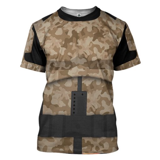 Gearhumans 3D Stormstrooper x US Marine Custom Hoodie Tshirt Apparel