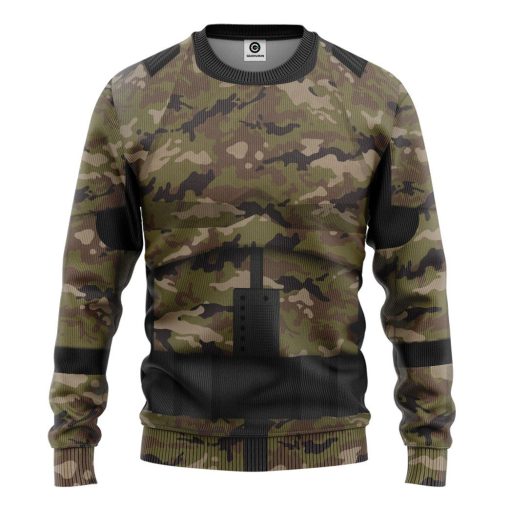 Gearhumans 3D Stormstrooper x US Army Custom Hoodie Tshirt Apparel