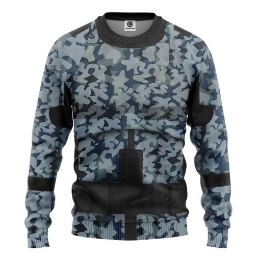 Gearhumans 3D Stormstrooper x US Air Force Custom Hoodie Tshirt Apparel