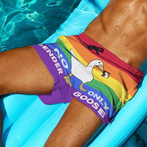 Gearhumans 3D No Gender Only Goose Custom Men Shorts