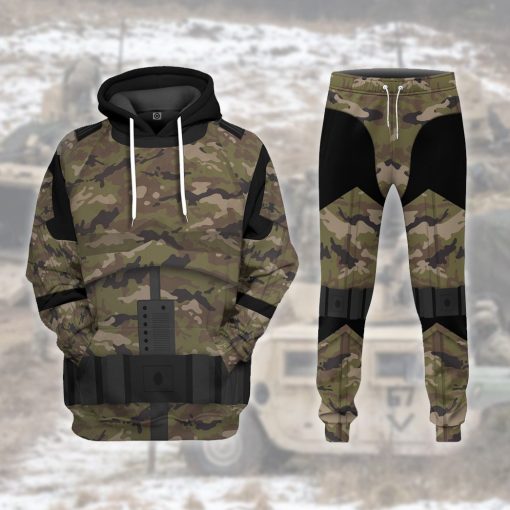 Gearhumans 3D Stormstrooper x US Army Custom Hoodie Tshirt Apparel