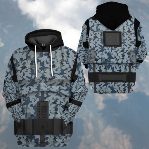 Gearhumans 3D Stormstrooper x US Air Force Custom Hoodie Tshirt Apparel