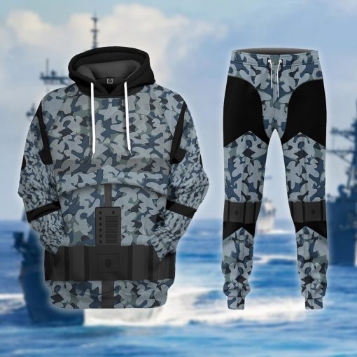 Gearhumans 3D Stormstrooper x US Air Force Custom Hoodie Tshirt Apparel