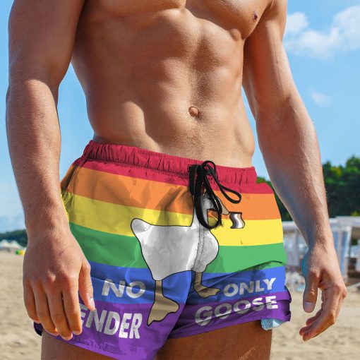 Gearhumans 3D No Gender Only Goose Custom Men Shorts