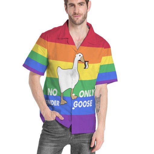 Gearhumans 3D No Gender Only Goose Custom Hawaiian Shirt