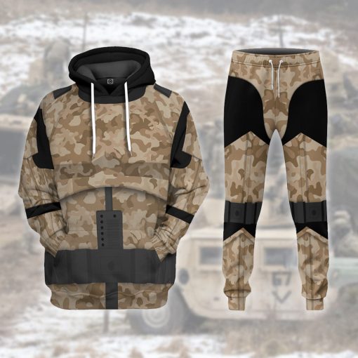 Gearhumans 3D Stormstrooper x US Marine Custom Hoodie Tshirt Apparel