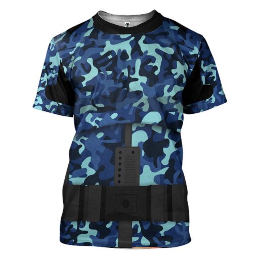 Gearhumans 3D Stormstrooper x US Navy Custom Hoodie Tshirt Apparel