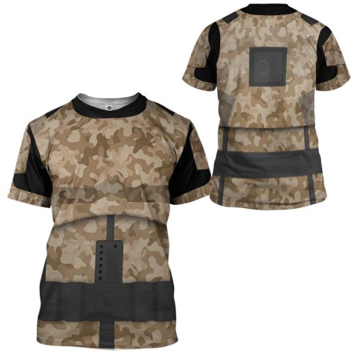 Gearhumans 3D Stormstrooper x US Marine Custom Hoodie Tshirt Apparel