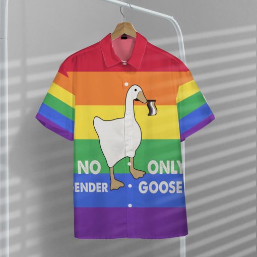 Gearhumans 3D No Gender Only Goose Custom Hawaiian Shirt