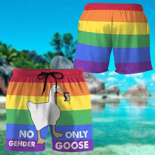 Gearhumans 3D No Gender Only Goose Custom Men Shorts