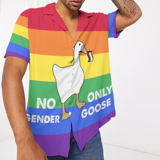 Gearhumans 3D No Gender Only Goose Custom Hawaiian Shirt