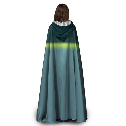 Gearhumans 3D Thor Love And Thunder Blue Custom Hooded Cloak