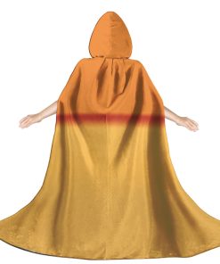 Gearhumans 3D Thor Love And Thunder Yellow Custom Hooded Cloak