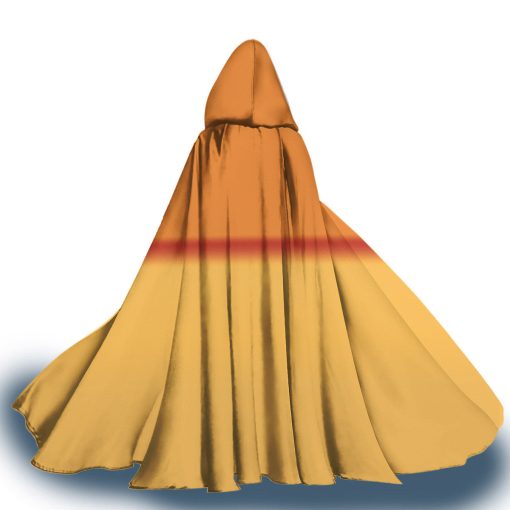 Gearhumans 3D Thor Love And Thunder Yellow Custom Hooded Cloak