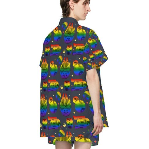 Gearhumans 3D S.W Pride Month Custom Hawaiian Shirt - Image 5