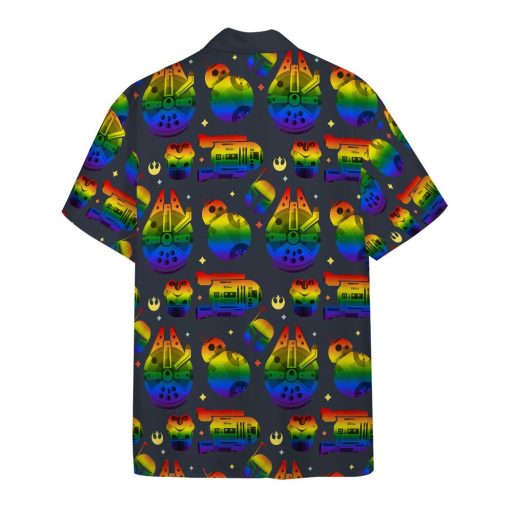 Gearhumans 3D S.W Pride Month Custom Hawaiian Shirt - Image 2