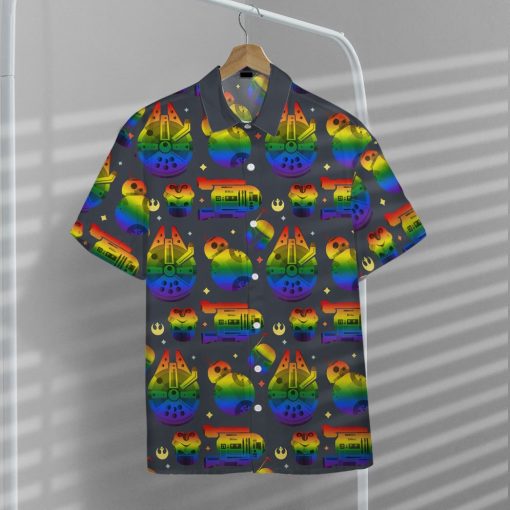 Gearhumans 3D S.W Pride Month Custom Hawaiian Shirt - Image 6