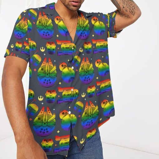 Gearhumans 3D S.W Pride Month Custom Hawaiian Shirt - Image 3