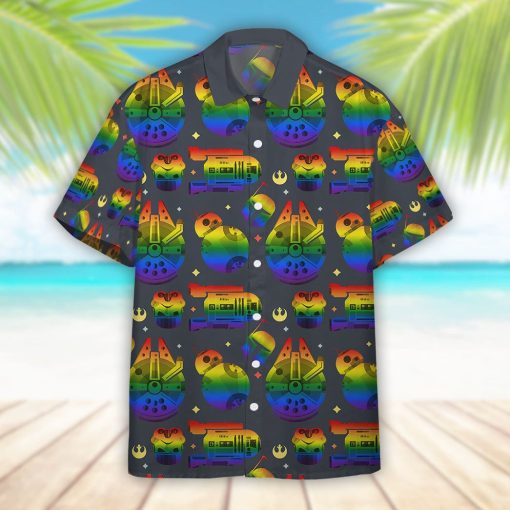 Gearhumans 3D S.W Pride Month Custom Hawaiian Shirt - Image 7