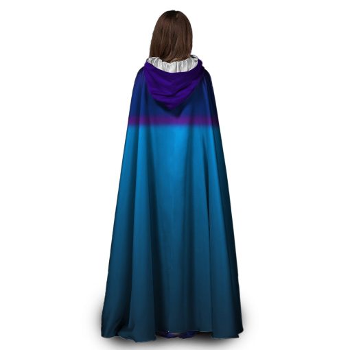 Gearhumans 3D Thor Love And Thunder White Custom Hooded Cloak - Image 3