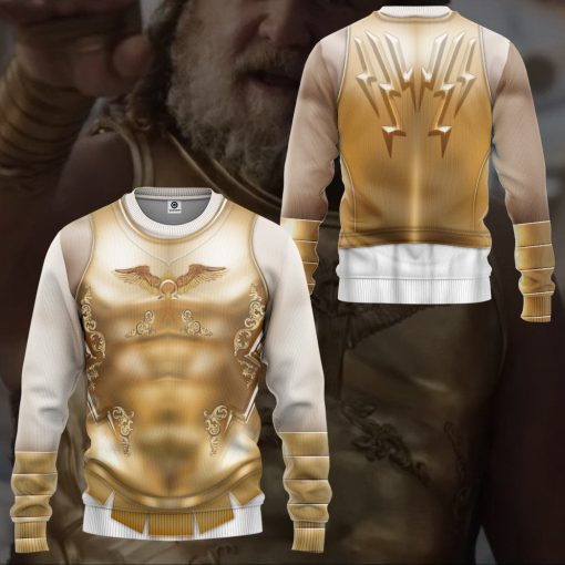 Gearhumans 3D Zeus Thor Love And Thunder Custom Tshirt Hoodie Apparel