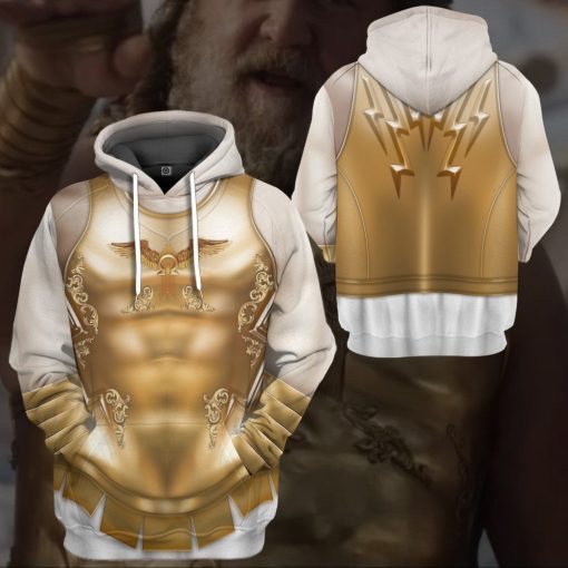 Gearhumans 3D Zeus Thor Love And Thunder Custom Tshirt Hoodie Apparel